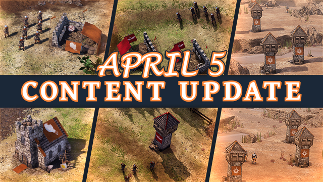 Content update on April 5th!